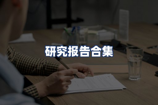 研究报告合集